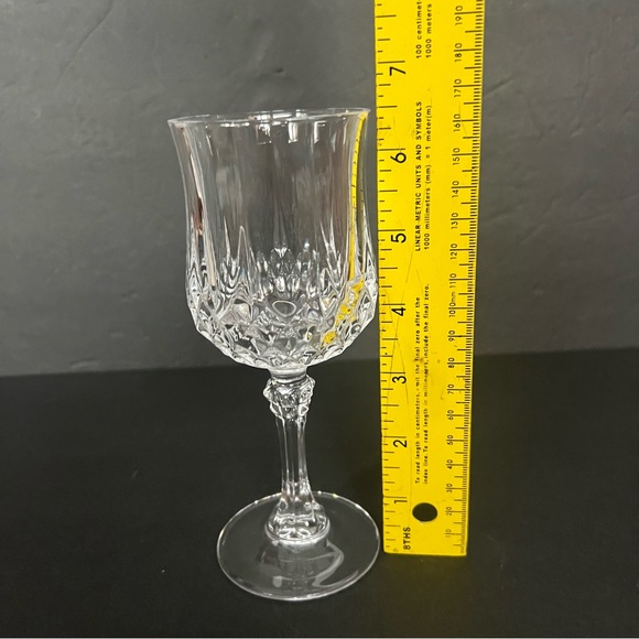 Set of 3 Crystal Wine Glasses 6,5” d’Argues - Picture 5 of 8